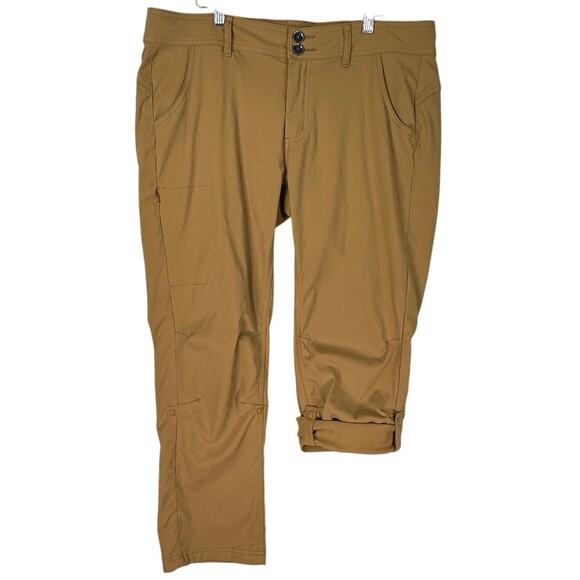 prAna Halle Pants Womens 14 Short Convertible Hiking Gorpcore Outdoor Stretch - Picture 2 of 11